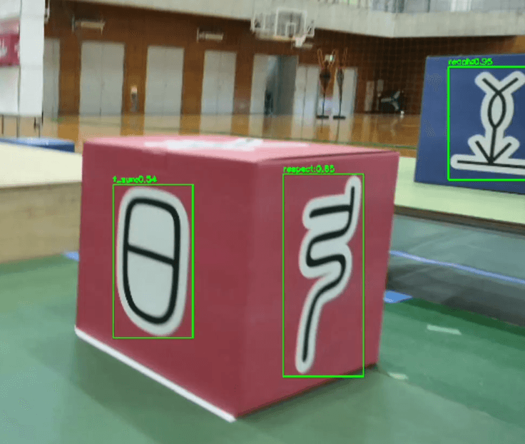 秘伝書のマークの認識